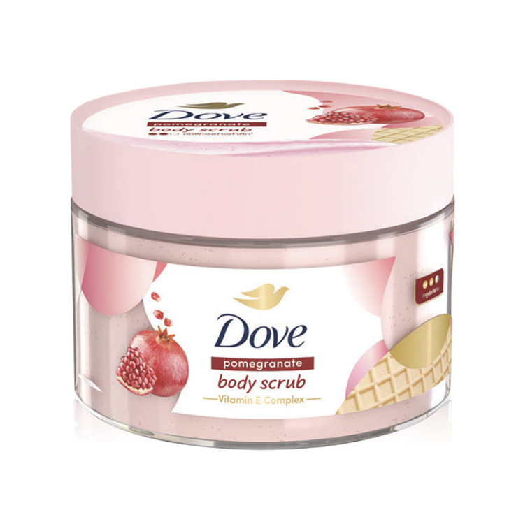 Dove Pomegranate Body Scrub 1